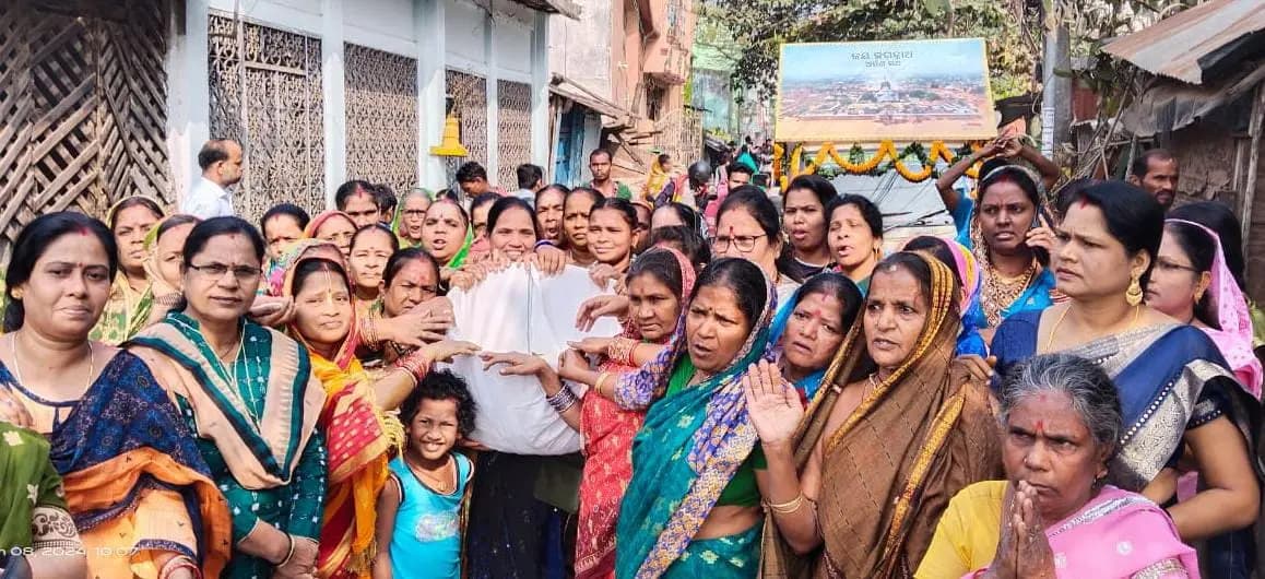 ବ୍ରହ୍ମପୁରରେ ଗଡିଲା ଅର୍ପଣ ରଥ, ପୁରୀ ପଠାଯିବ ସଂଗୃହିତ ସାମଗ୍ରୀ