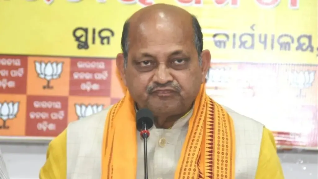 Manmohan Samal Re-elected as Odisha BJP President