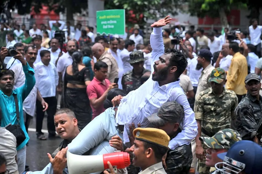 Naveen Condemns Use of Force by State Govt to Sabotage BJD’s Peaceful Protest over FM College Tragedy