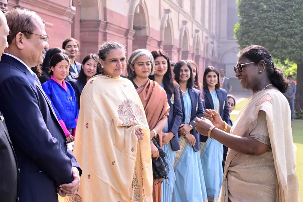 IRS Officer Trainees Call on President Murmu