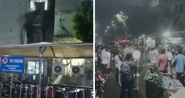 10 Patients Killed, Several Injured as Major Fire Breaks Out at SCB Medical College Hospital