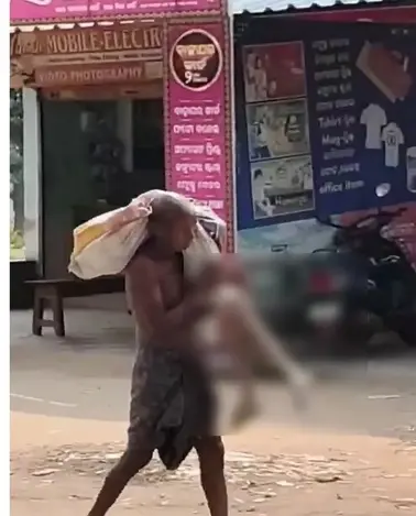 NHRC Orders Probe after Tribal Man Carries Sister’s Skeletal Remains to Bank in Keonjhar