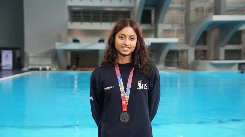 Odisha’s Swimming Star Mannata Mishra Clinches Bronze at 79th Senior National Aquatic Championships