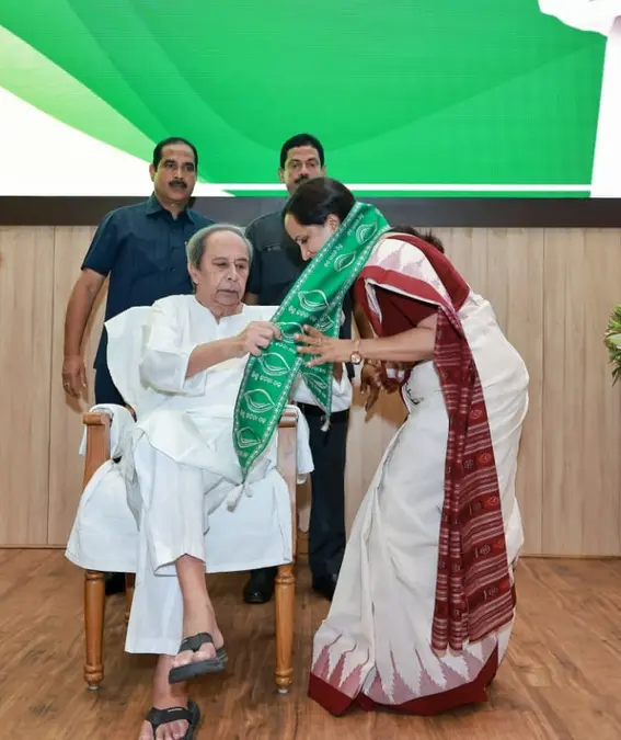 Sujata Rout Karthikeyan Begins Political Journey with BJD, Pledges to Continue Serving People of Odisha