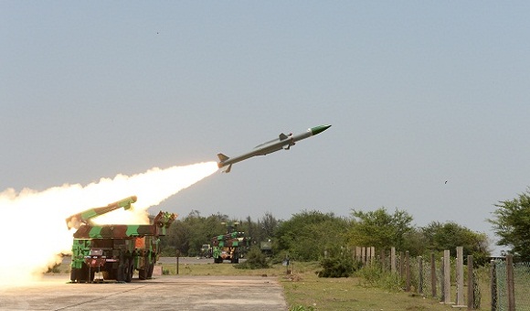 DRDO Successfully Test Fires AKASH Missile from Odisha Coast