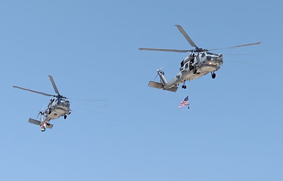 Indian Navy Accepts First Batch of Two MH-60r Multi Role Helicopters from  US – News Room Odisha