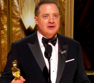 Brendan Fraser Grateful for Creative Lifeline at 95th Oscars