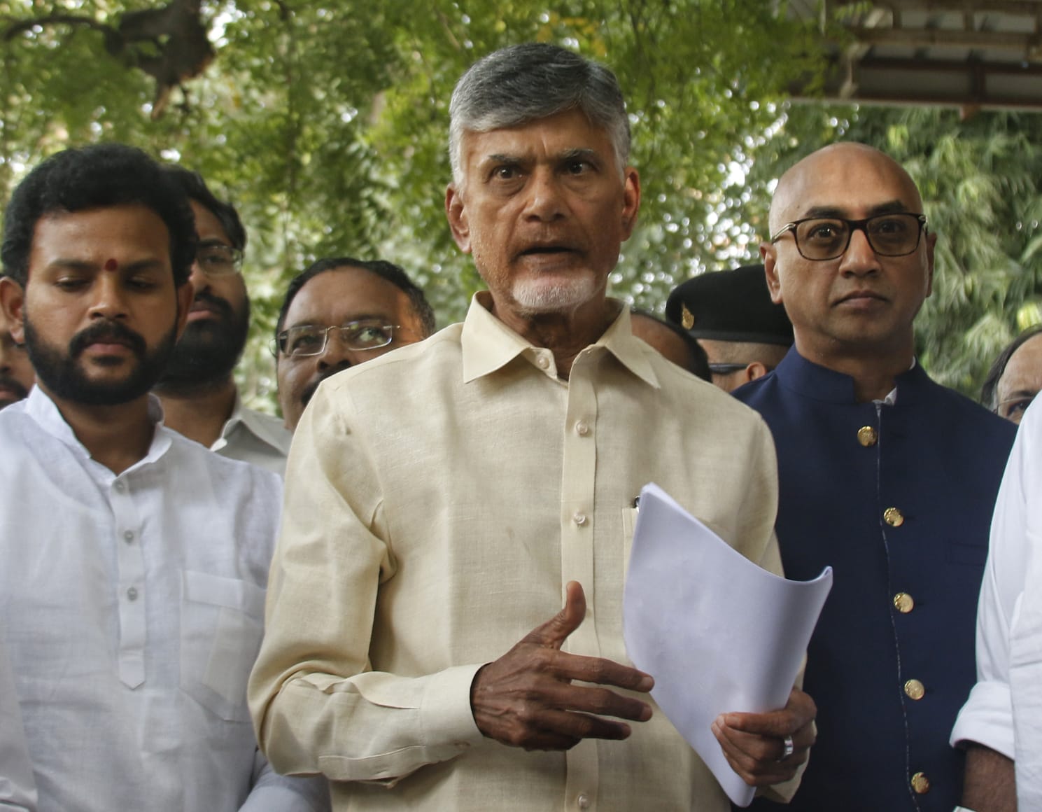 Ex-Andhra CM Chandrababu Naidu arrested in corruption case Ex-Andhra CM Chandrababu Naidu arrested in corruption case