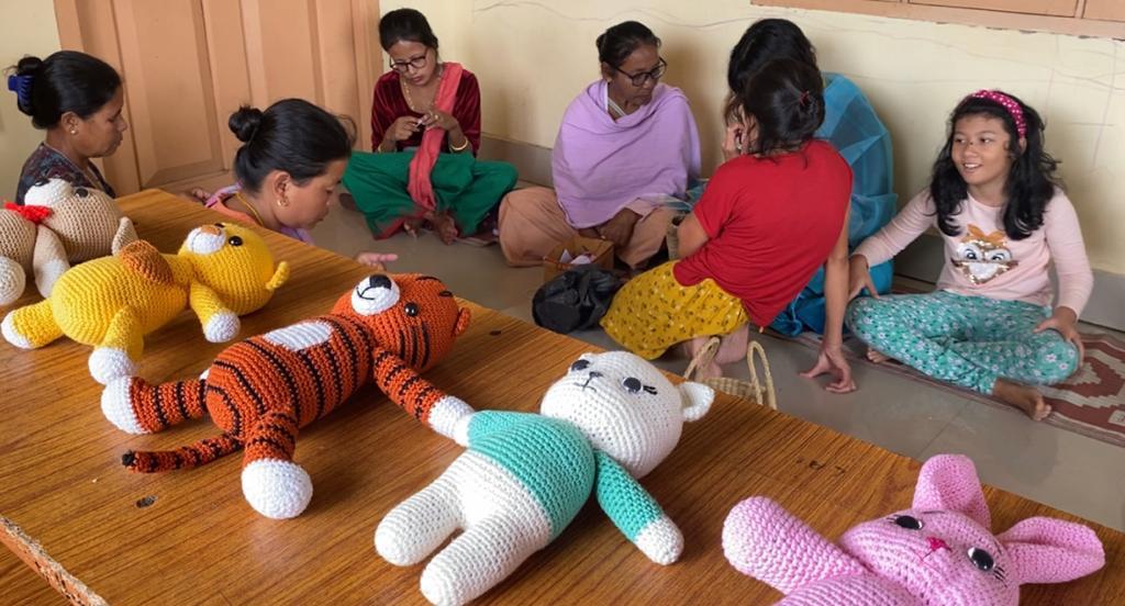 Crochet dolls from Manipur relief camp to bring smile on the faces of thousands of children