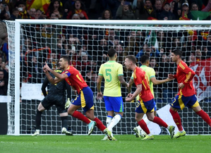 Rodri at the double as Spain draw with Brazil in friendly Rodri at the double as Spain draw with Brazil in friendly