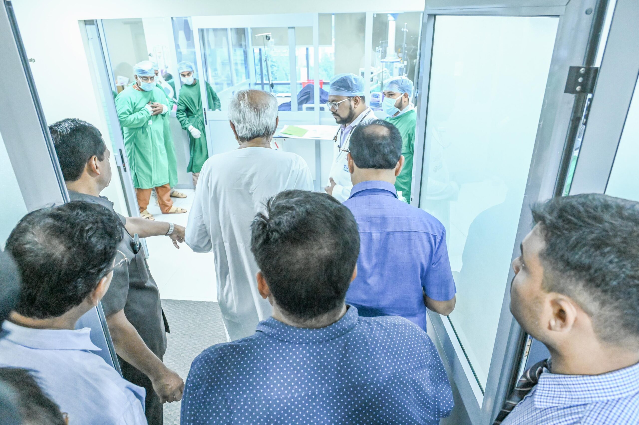 CM Naveen Visits Hospital to Meet Injured Persons in Puri Firecracker Incident